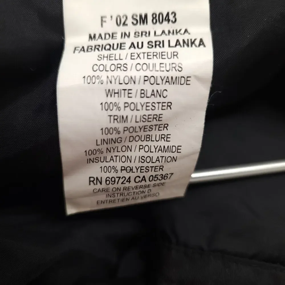 VTG Columbia Boy's S Black Insulated Ski Snow Pants Nylon Cargo Y2K Gorpcore NOS